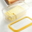 Box Cheese Container with Cutting Net Food Storage Kitchen Organizer 2