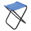 1Pcs Household Folding Stool Compact Foldable Stool Steel Cloth Red Rectangular for Home Use 4