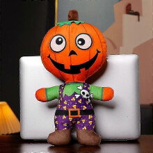 (D) 2026 New Funny Halloween Plush toy Doll Pumpkin Man Skeleton Monster Horror Doll Send Children Halloween Props Plush Decoration Doll