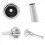 Tuba Mouthpiece Helleberg Style Round Shape 1Pcs for Students Performance 8