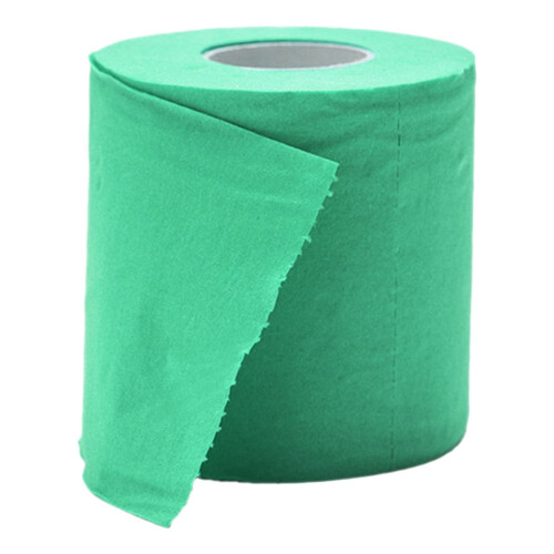 Plertrvy Colored Toilet Paper Roll Dark Green Soft 1