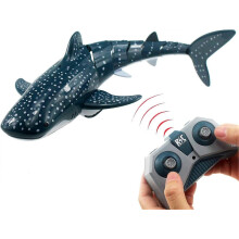Nuevo juguete de tiburón RC 2025, barco de peces con control remoto, animal eléctrico acuático para piscina, lago, regal