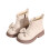 Children's Boots, Single Boots, Solid Color, Cute, Fashionable, Exquisite Short Boots 2