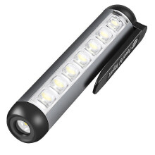 Mini linterna LED profesional tipo linterna médica con clip magnético para trabajo