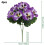 Charming 4Pcs Pansy Artificial Flowers for Any Event or For Home Setting 6