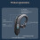 Bluetooth-headset för företag och sport med digitalt 3