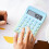 B Bright Colored Calculator With Big Lcd Numbers And Simple Functions For Young Students And Home Use 2