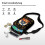Halloween Adjustable Strap Small Crossbody Purse Polyester for Adult 7