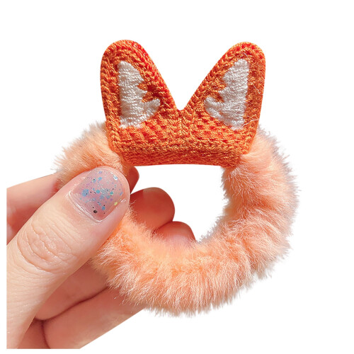 Women's Plush Crocheted Hair Tie Style A 2