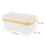 Box Cheese Container with Cutting Net Food Storage Kitchen Organizer 4