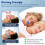 Double Vortex Anti-Snoring Device Adjustable Wind Speed Blue 3