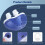 Double Vortex Anti-Snoring Device Adjustable Wind Speed Blue 4