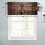 Anchor Nautical Window Valance Rustic Brown Blue 54x18 in 1 4