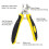 Pet Slicker Brush and Comb with Self-Cleaning Nail Clipper 5