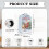 Blender Covers 1Pcs Coffee Machine Dust Cover Polyester Protective for Home Kitchen Multifunctional 6