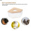 Clear Acrylic Sand Bath Container with Wooden Lid for Small 5