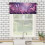 Butterfly Thermal Insulated Window Valance Spring Floral 3