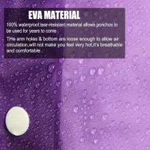 Rain Ponchos for Adults Raincoats (2 PACK)– Reusable Rain Jackets Emergency Rain Ponchos with Hooded