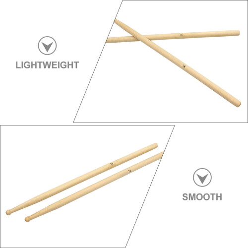 unbranded Drumsticks 7a Maple Musical Instrument Lightweight 1