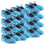 Shoe Covers Non-Woven Blue 50 Pairs 7