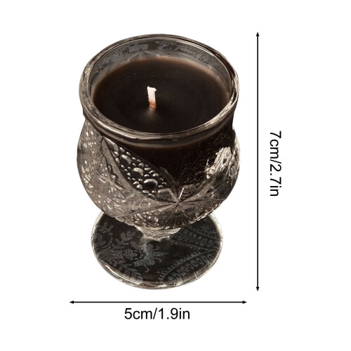 Scented Soy Wax Candles Wine Cup Shape Skin-Safe 2
