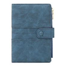 (blue) Passport Holder For Men And Women, Rfid Passport And Vaccine Card Holder Combo, With Credit Card Holder And Zipper Pocket