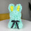 Rose Bunny Plush Toy Romantic Cuddle Gift 1pc 4