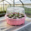 13-Hole Breathable Seeded Box & Tray Set with Adjustable Vents (Plastic), Compatible with D 4