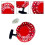 Hand Pull Disk Starter Assembly for GX100 Engine 5