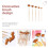 5Pcs Portable Paint Brushes Multi-function Fan Brushes Professional Watercolor Brushes 2