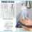 Hummingbird Hand Towels with Loop 2-Pack 6