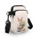 Leakproof Crossbody Sling Bags Polyester, Unique Gift Women Messenger Bag, Rabbit Easter Egg Pattern 3