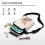 Leakproof Crossbody Sling Bags Polyester, Unique Gift Women Messenger Bag, Rabbit Easter Egg Pattern 7