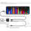 LED Music Spectrum Display RGB Audio Analyzer 384 Pixels 2