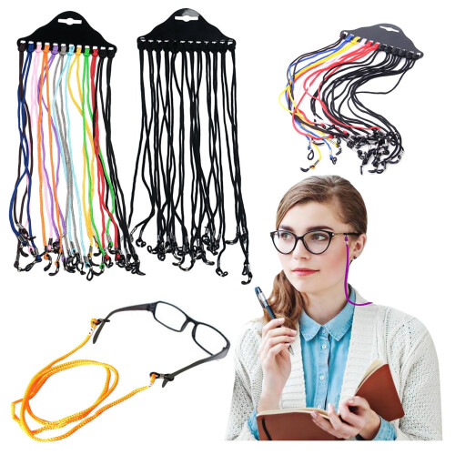 Eyeglass Holder Strap for All Glasses 12 Pcs 1