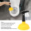 Mini Plunger, Small Toilet Cup Plunger Simple Operation Slip Proof Handle Powerful Efficient For Bathroom 2