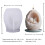 Feather Angel Silicone Candle Molds Egg-Shaped 2 pcs 2