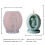 Feather Angel Silicone Candle Molds Egg-Shaped 2 pcs 3