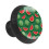 Watermelon Seamless Pattern 35mm Round Glass Cabinet Knobs, Modern Kitchen Drawer Pulls, Set of 12 2