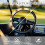 Sunflower Pattern Golf Cart Steering Wheel Cover Universal 3