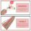 Wood Napkin Holder Heart Shaped Beaded Material 4Pcs 2