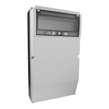 13-moduls fordelerskab, overflademonteret hus IP66 TpE 4172