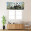 Panda Thermal Curtain Valance Bamboo Blue Sky 54x18 in 1 2