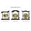 Mini Desktop Gong with Mallet for Home Decor 2