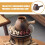 FRCOLOR Clay Teapot Vintage Loose Tea Pot 1 Piece 3