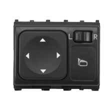 Car Rearview Mirror Car Mirror Glass Car Rearview Rear Mirror Control for 05-19 25570-CL00A