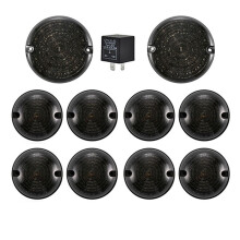 10Pcs Modified LED Lamps Rear Reversing LED Light Front Turn Signal for   90/110 1983-1990 / 1990-2016
