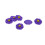 Resin Daisy Flatback Cabochons 50 pcs 7