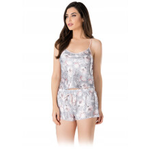 Vienetta satinpyjamas til kvinder XL 42 44+