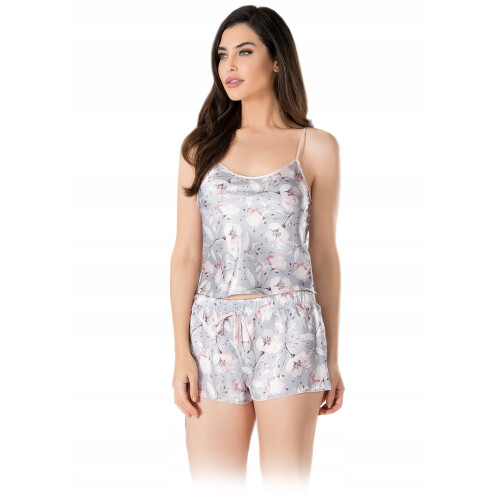 Vienetta satinpyjamas til kvinder XL 42 44+